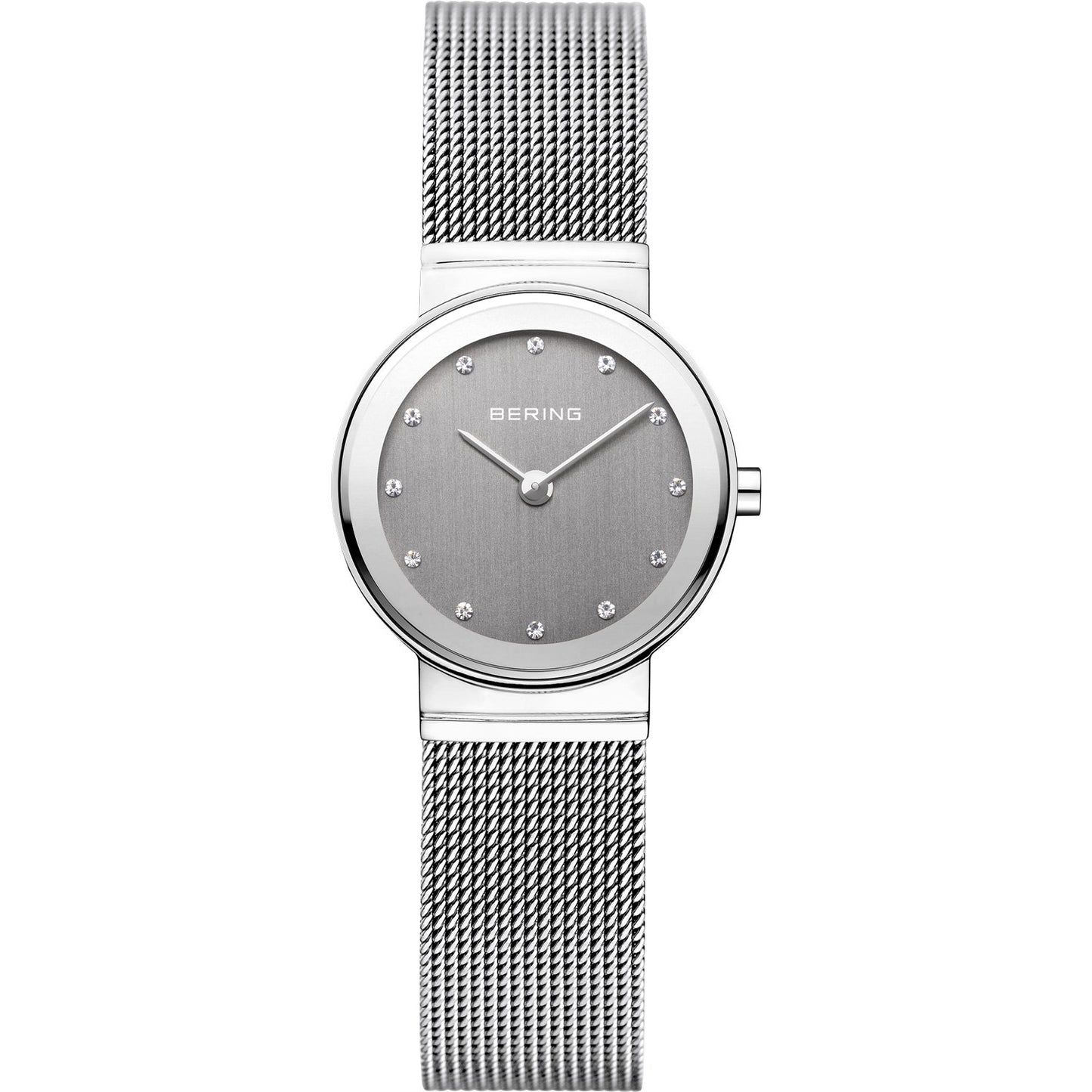 Reloj Bering malla clásico mujer gris