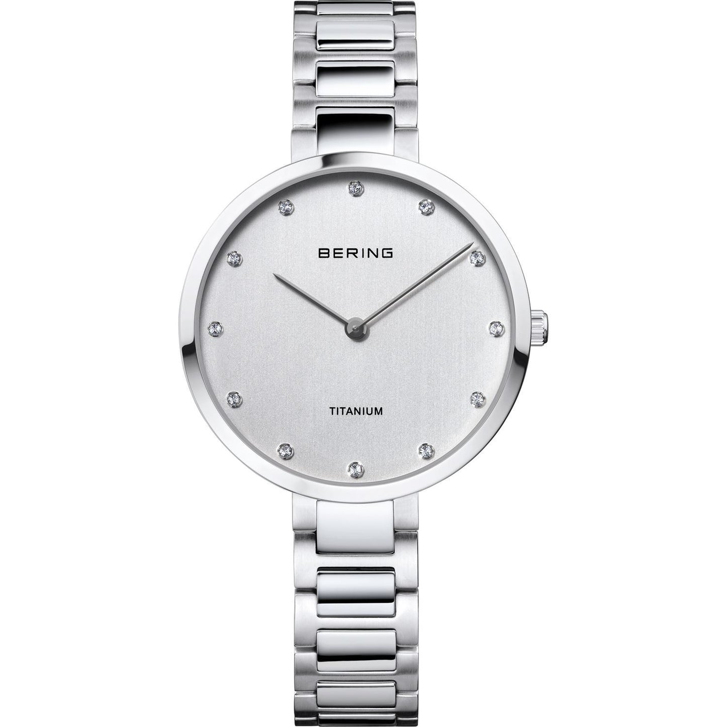 Reloj Bering titanium plateado mujer