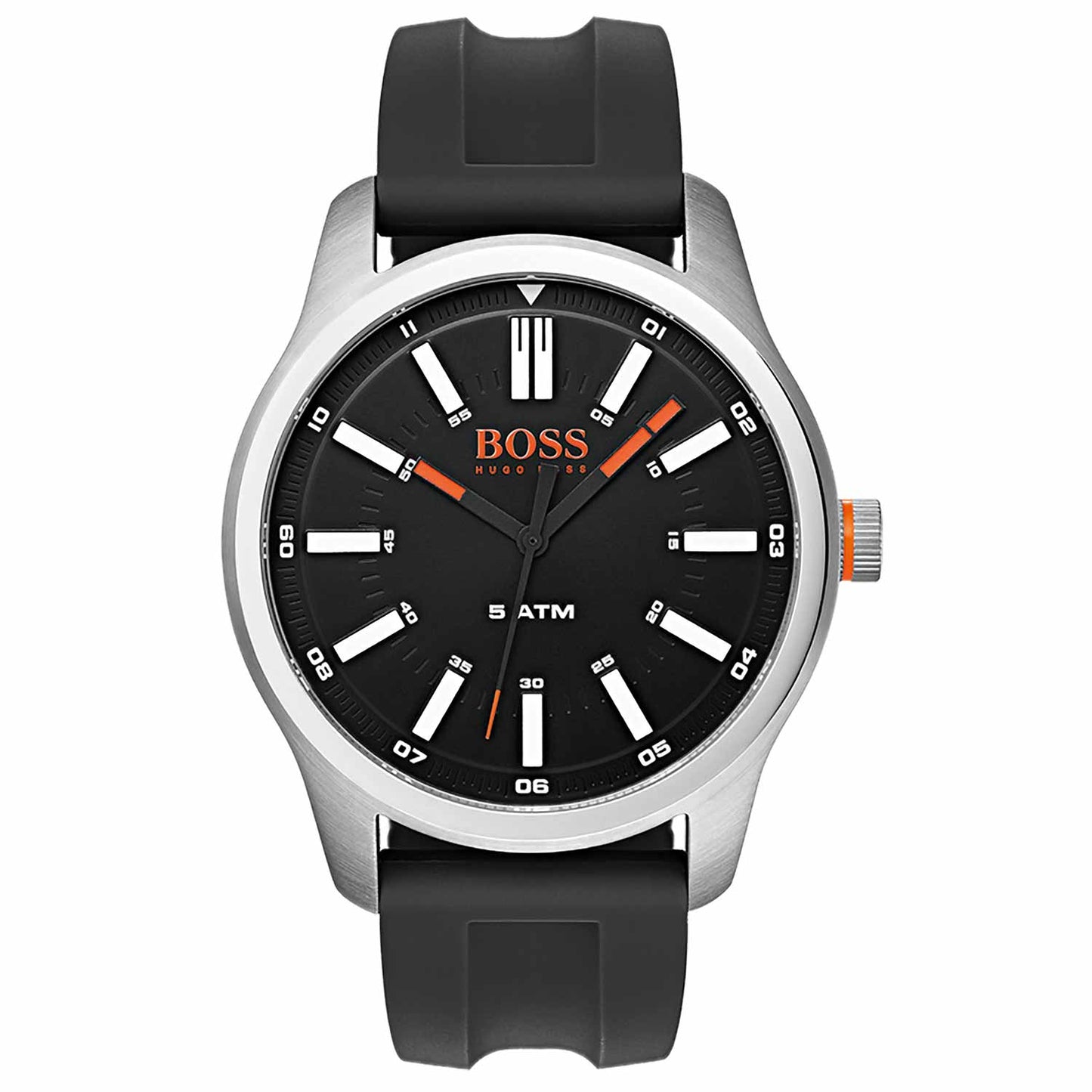 Reloj deportivo de hombre Boss Orange esfera negra