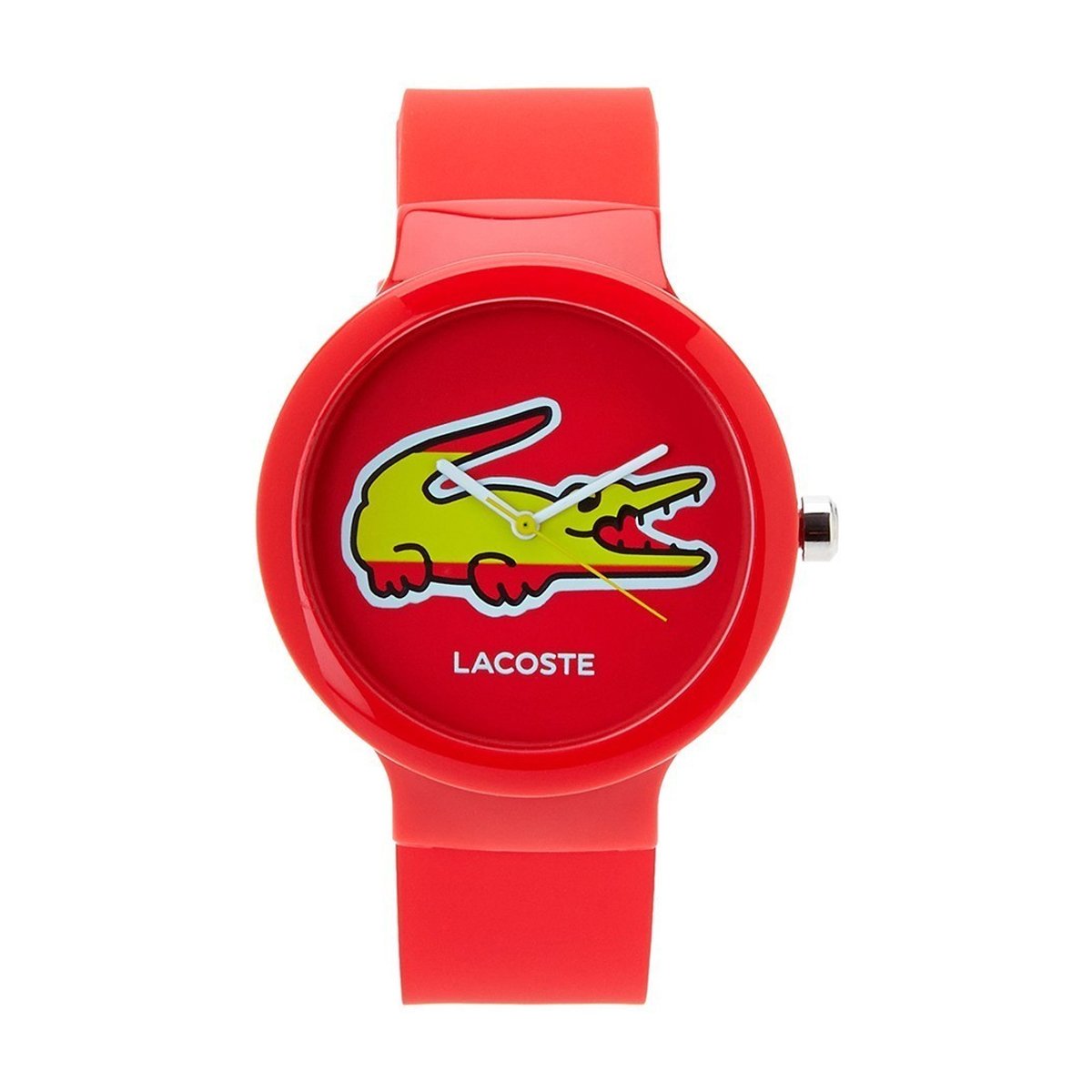 Reloj deportivo Goa Lacoste rojo de unisex 2020071