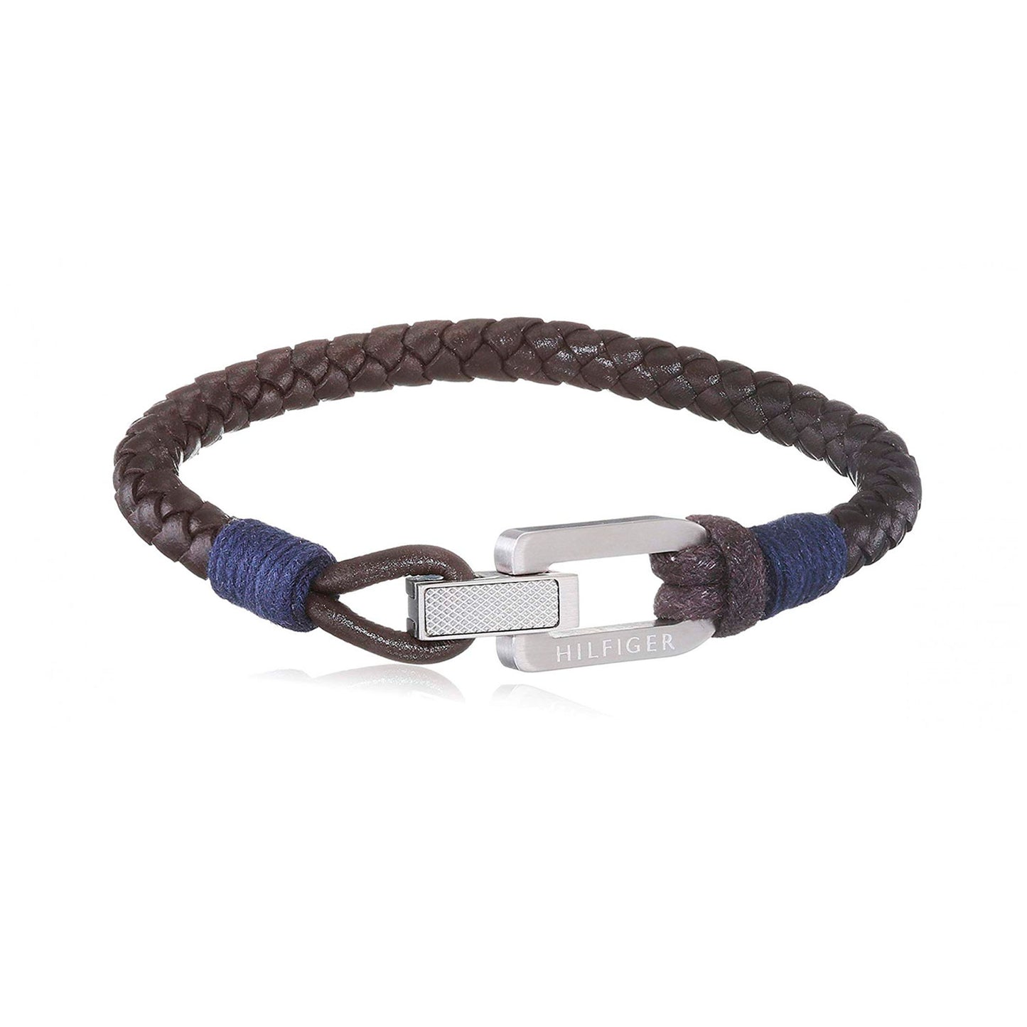 Pulsera de hombre Tommy Hilfiger de cuero marrón