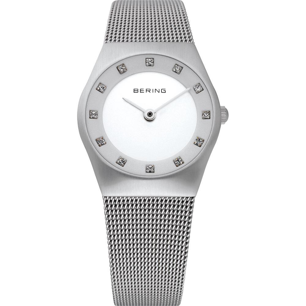 Reloj Bering Bering mujer plateado clásico