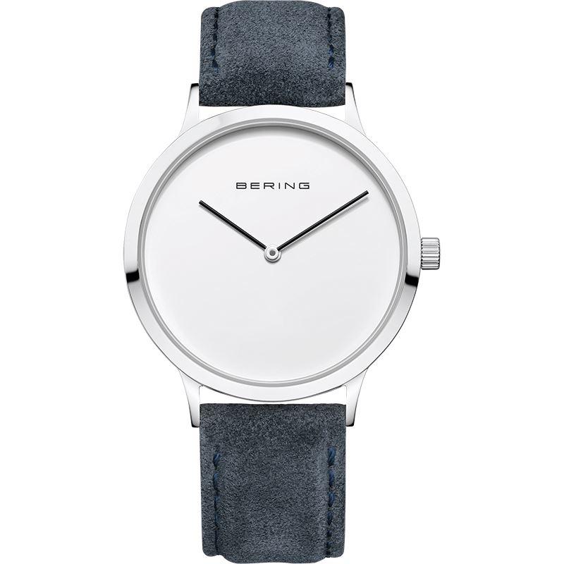 Reloj Bering de mujer Alcantara negro
