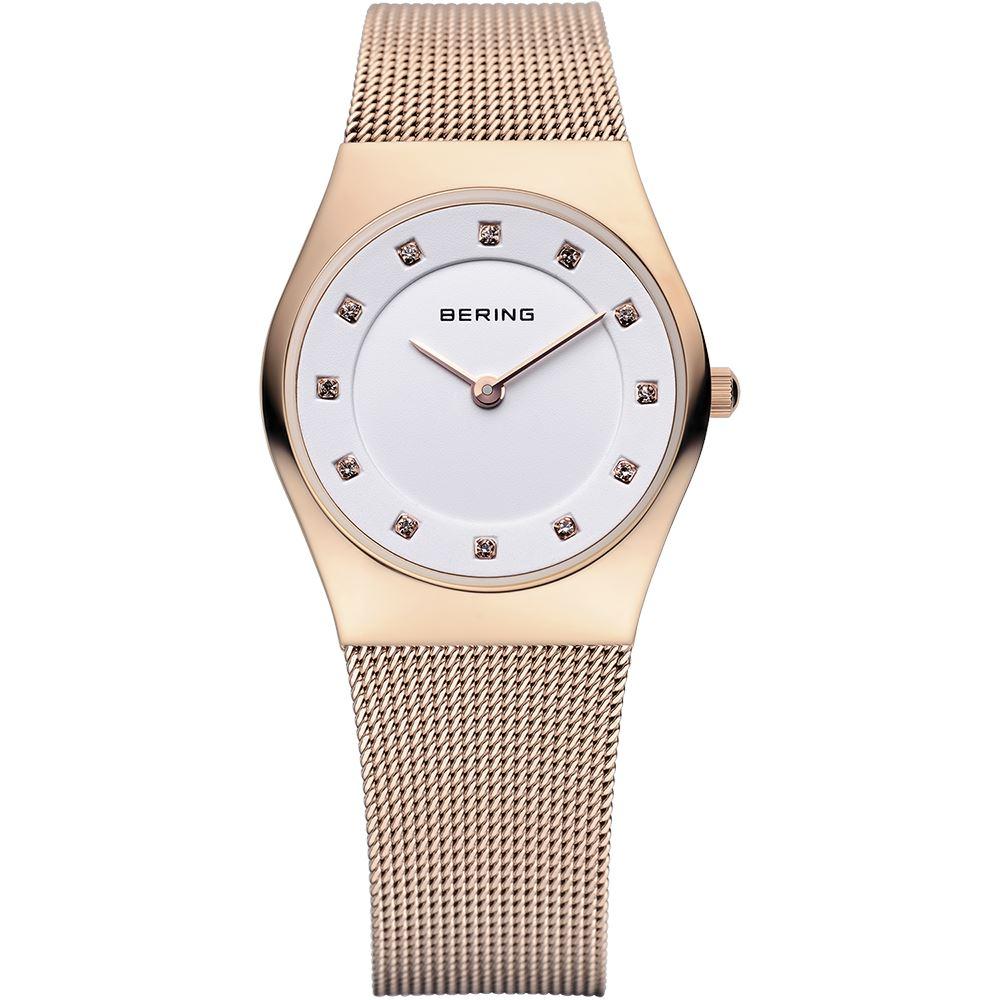 Reloj mujer clásico rosado