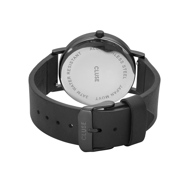 Reloj La Roche Full Black Cluse Marmol Negro Mujer