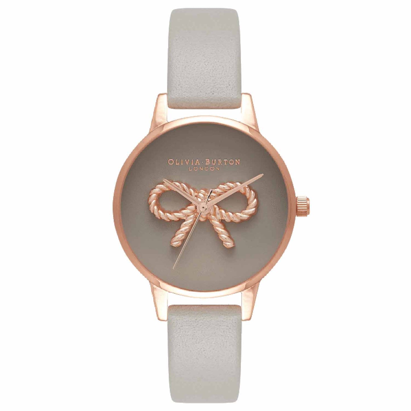 Reloj tendencia Olivia Burton esfera lazo de mujer