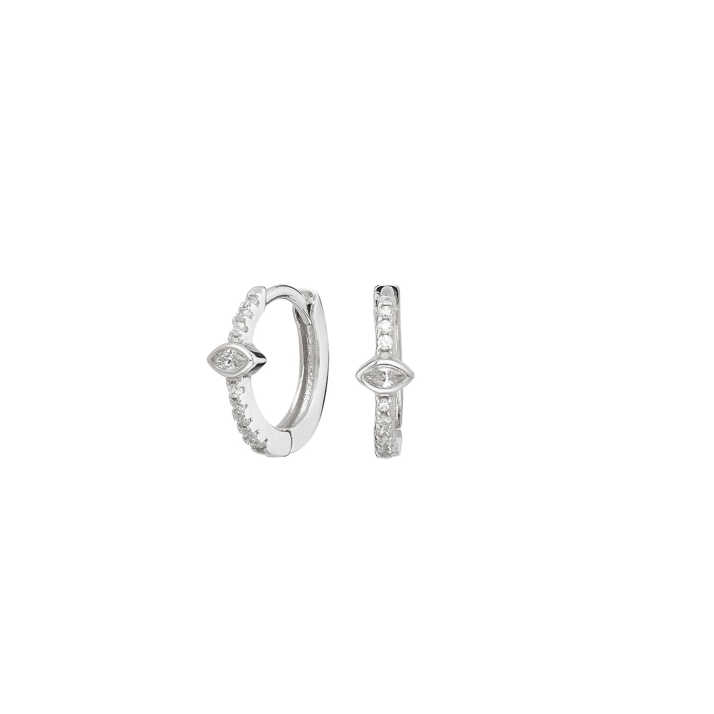 Pendientes Marquesa Plata