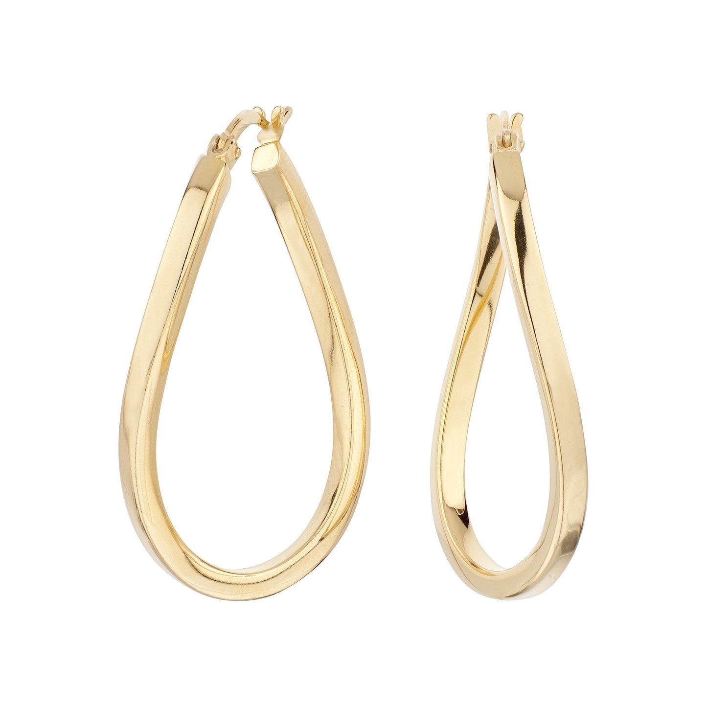 Pendientes Amsterdam Bañado en Oro
