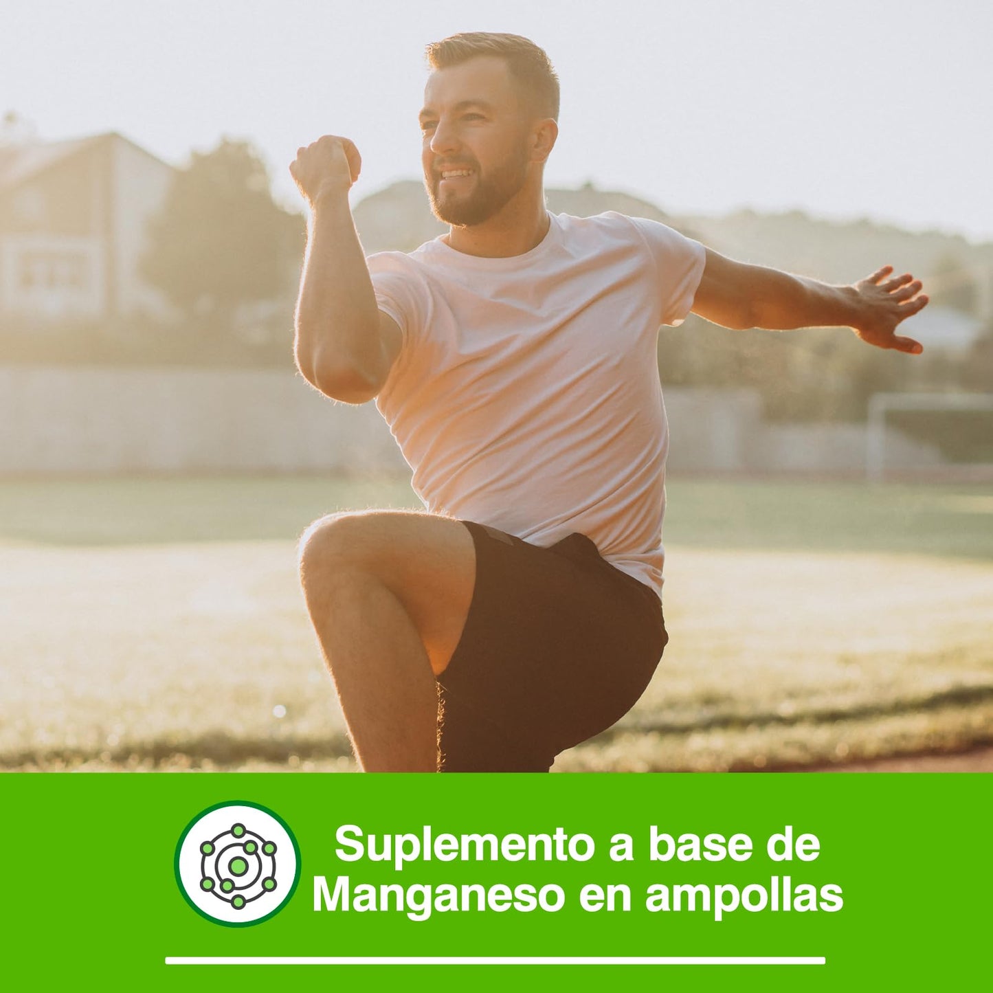 Soria Natural Diatonato 1 Manganeso - Suplemento a Base de Manganeso en Ampollas – Favorece Huesos y Tejidos Conectivos – Ayuda al Metabolismo - Caja con 28 Ampollas de 2 ml