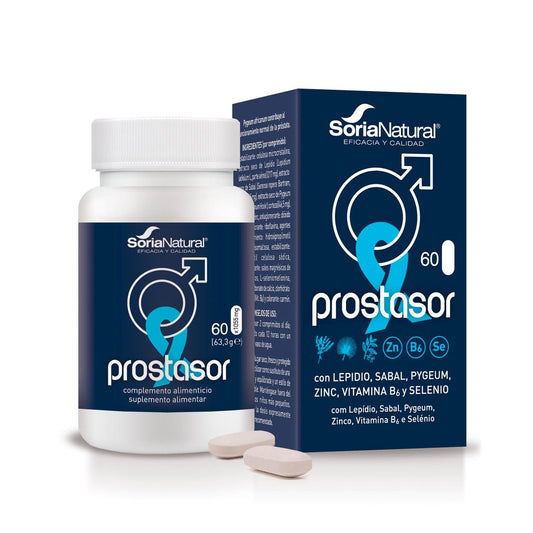 Soria Natural Prostasor 60 comprimidos de 1055 mg.