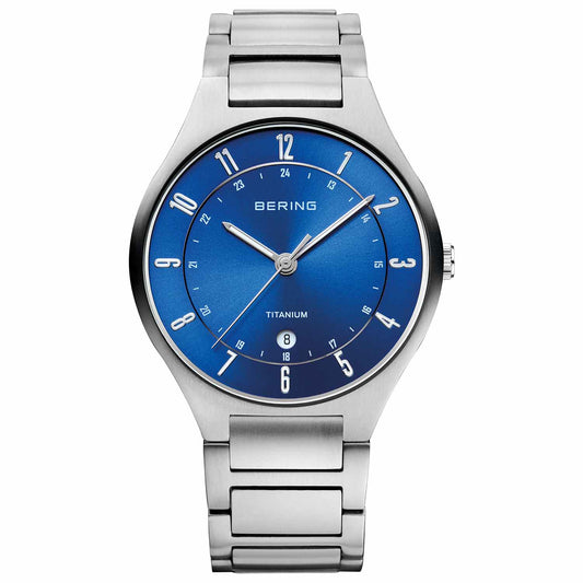 Reloj titanium Bering azul de Hombre