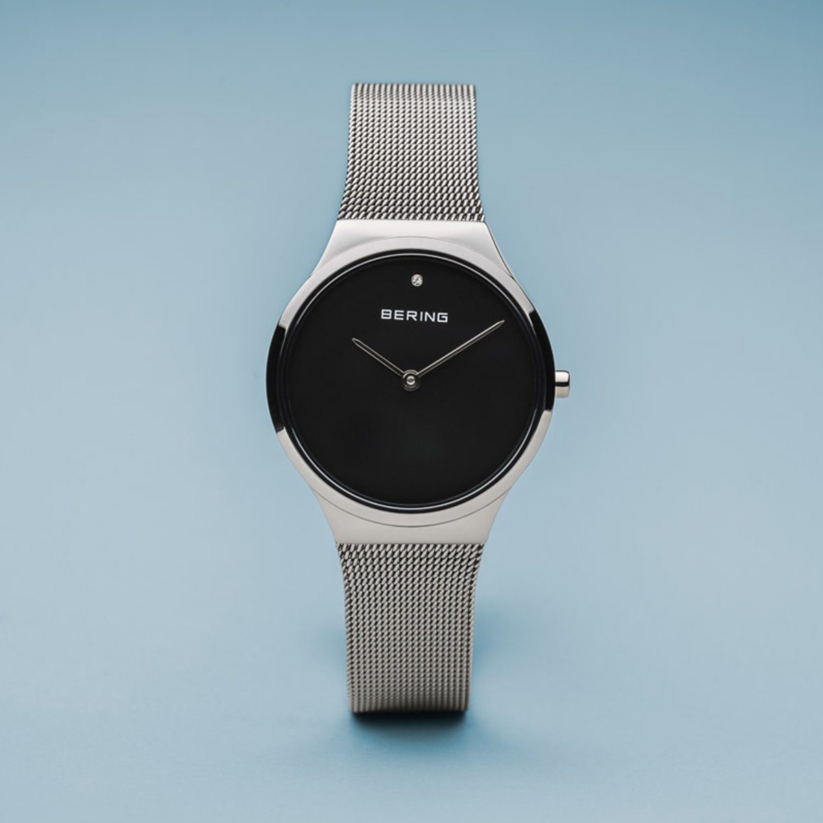 Reloj minimalista mujer esfera negra