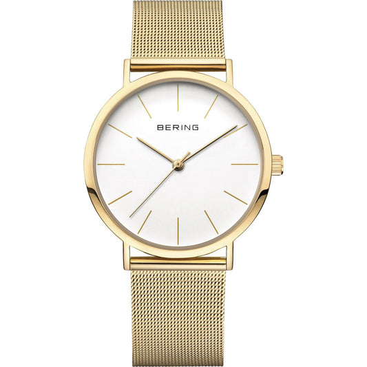 Reloj minimalista mujer dorado detalles dorado