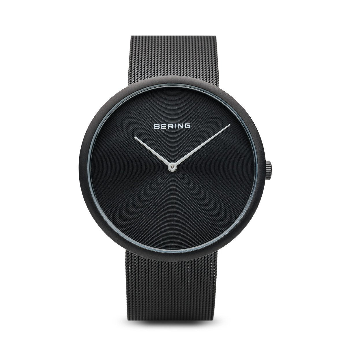 Reloj minimalista mujer de malla negro