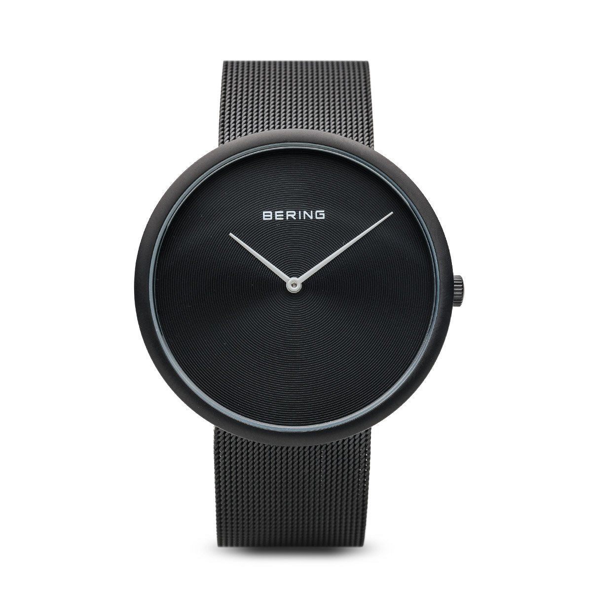 Reloj Bering minimalista mujer de malla negro