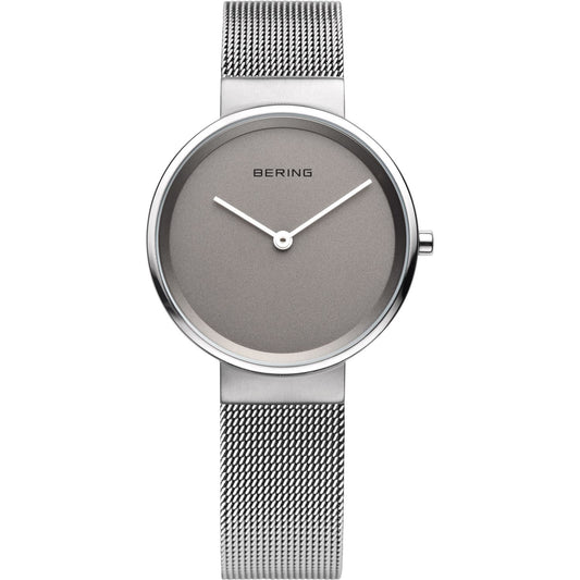 Reloj minimalista gris de mujer