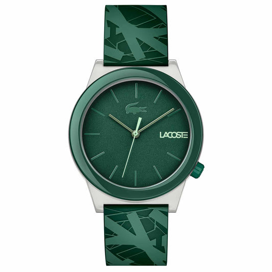 Reloj deportivo Lacoste caja luminiscente verde de hombre