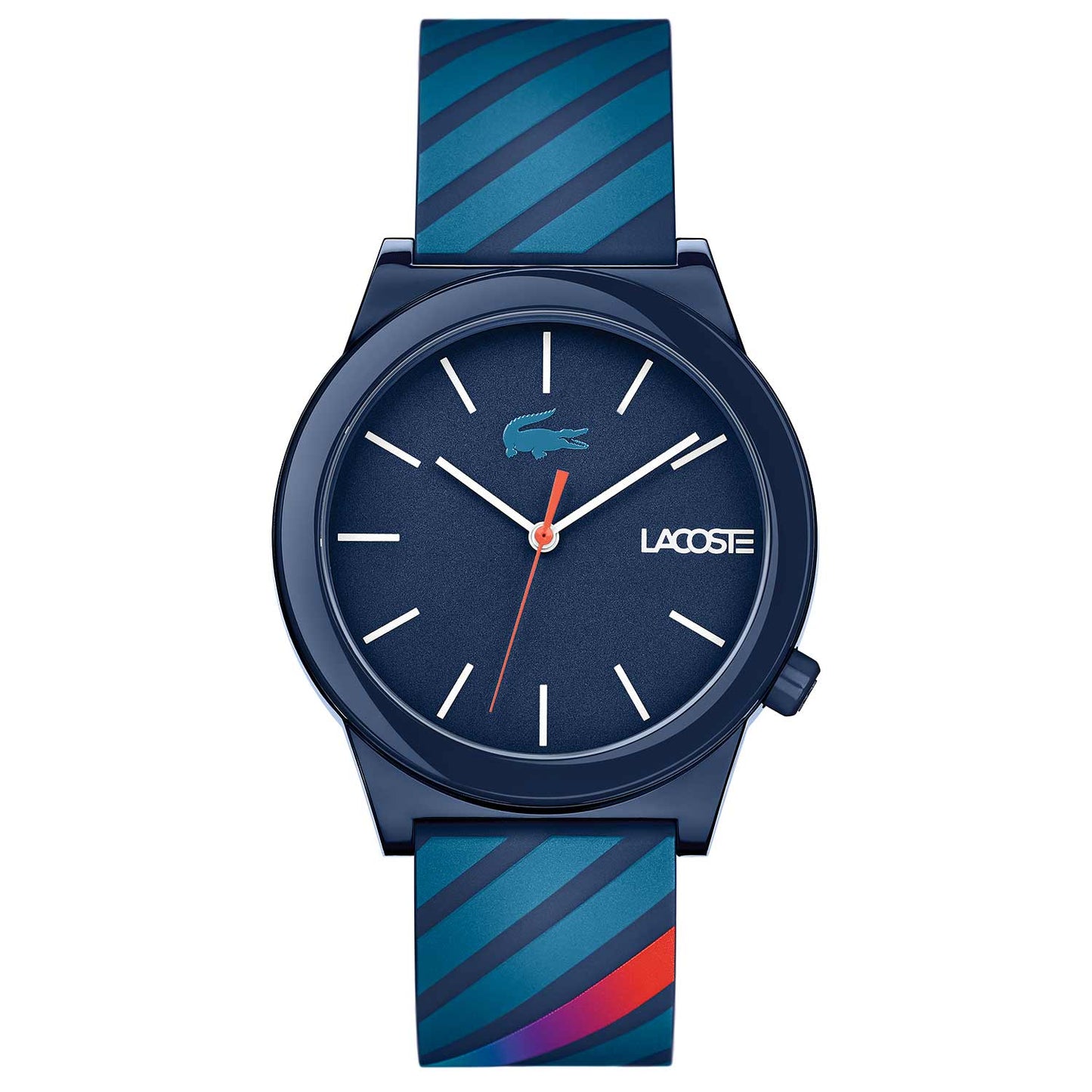 Reloj deportivo Lacoste caja luminiscente azul de hombre