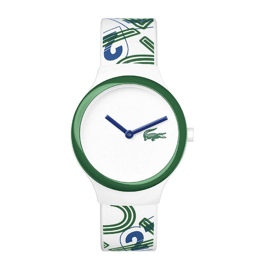 Reloj deportivo Goa Lacoste blanco unisex 2020126