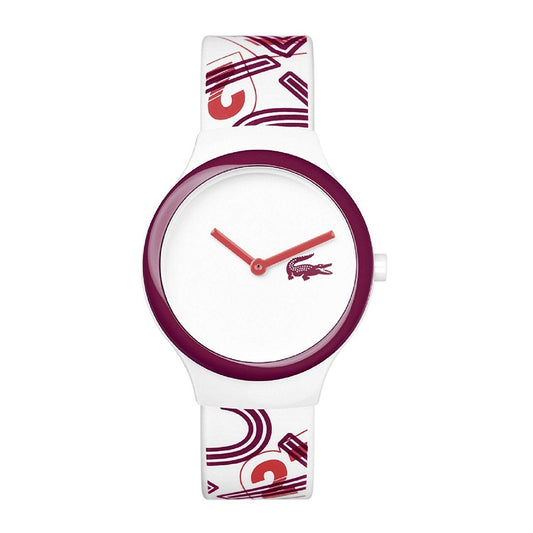 Reloj deportivo Goa Lacoste blanco unisex 2020127