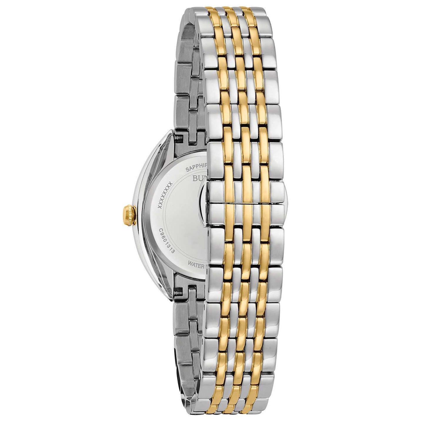 Reloj Diamonds Bulova bicolor con 24 diamantes de Mujer